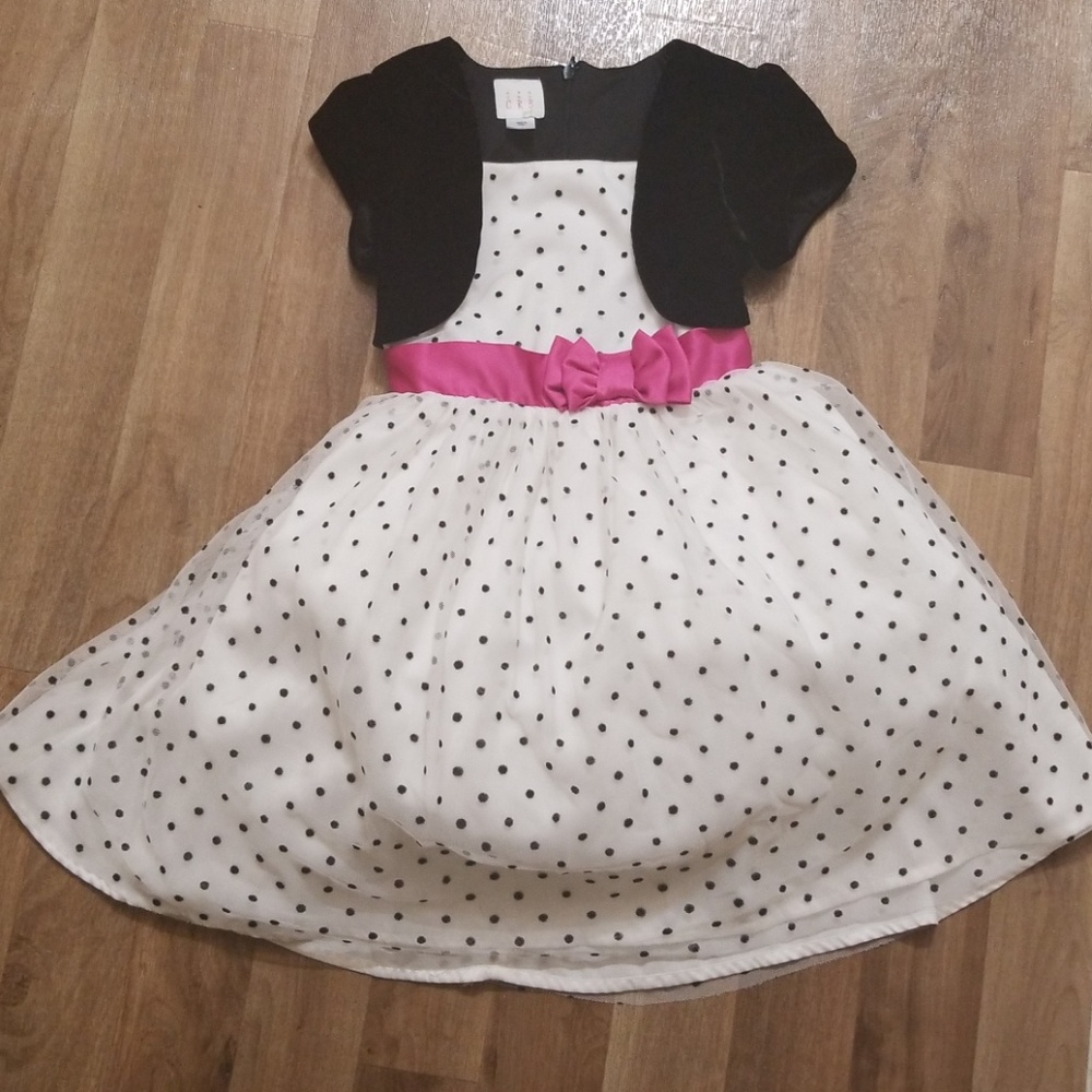 Girl party dress size 7 NWOT